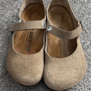 Birkenstock Womens stone/tan Mantova size 37